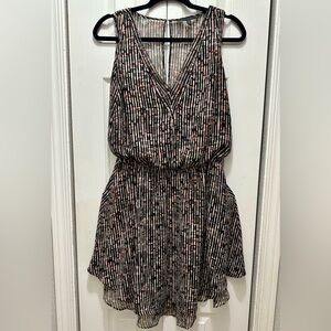 White House Black Market‎ Multicolor Patterned Dress
